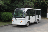 Bus de tourisme de luxe au lithium 14 places Bus touristique électrique Navette longue portée Mini-bus