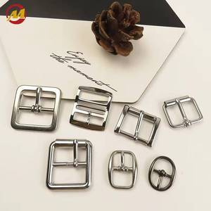 <b>Metal</b> <b>roller</b> double-rod buckle, box strap, dog collar, shoe hardware, zinc alloy, brass, customizable - Product Image 2