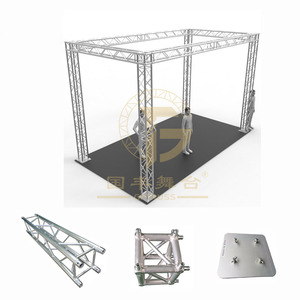 Chuyên nghiệp mạnh mẽ Modular Thiết kế nhôm giàn hệ thống cho ánh sáng sân khấu gian hàng triển lãm - Product Image 4