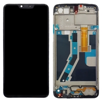 Für OPPO A5 / A3s Bildschirmersatz LCD Handy 6,2 Zoll TFT Display Digitizer Komplettmontage mit Rahmen
