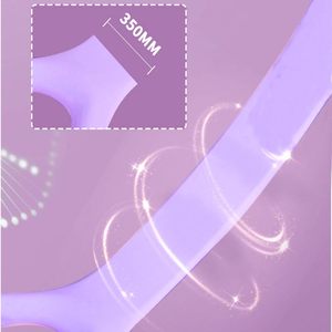 Figura 8 Fitness fascia elastica <span class=keywords><strong>con</strong></span> manici braccio posteriore allenamento corde elastiche per terapia fisica Yoga Pilates Stretching - Product Image 4
