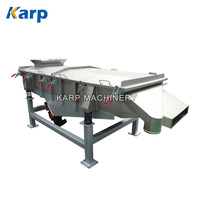 Salztabletten-Rechteckseparator SS316 Linearvibrationssieb 2-Deck-Schüttelmaschine