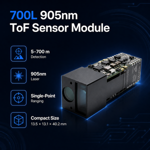 Sensor LiDAR de Tipo 700L con Alcance de 700m <span class=keywords><strong>para</strong></span> Posicionamiento de Ascensores, Monitoreo de Seguridad e Infraestructura de <span class=keywords><strong>Edificios</strong></span> Inteligentes - Product Image 3