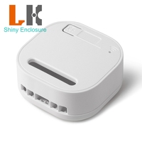 Casing Plastik Saklar Kontrol Ganda Pintar WiFi Tuya 49*23*48mm, Modifikasi Relay WiFi Tersembunyi, Cangkang Plastik ABS