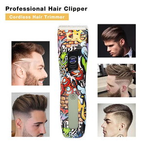 Cortadora de Pelo Profesional para Hombres, Recortadora de <span class=keywords><strong>Barba</strong></span>, Máquina de Cortar Pelo con Cuchilla en T de 0.1mm para Cabeza Rapada - Product Image 4
