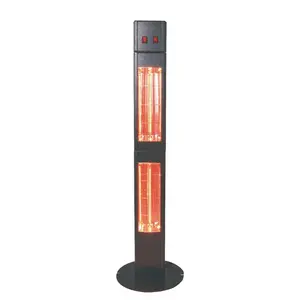 2X1500W floor stand radiator outdoor Patio Heater with CE RoHs UL