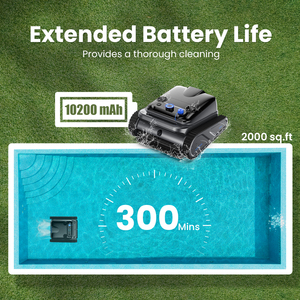 Limpiador Robótico de Piscinas OEM con Control por Aplicación Inteligente, 10400mAh, 5 Horas de Autonomía, para Marcas de Piscinas Premium - Product Image 4
