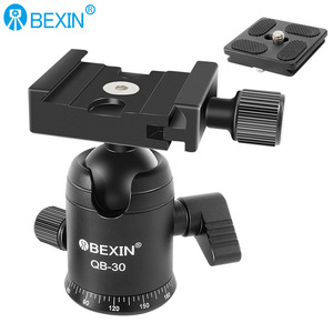 ขาตั้งกล้องขนาดเล็กแบบหมุนได้ 360 องศา รุ่น Bexin Qb-30 หัวบอลโลหะ สำหรับกล้องดิจิตอล - Product Image 1