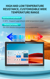 จอภาพอุตสาหกรรมแบบติดผนังขนาด 15.6 นิ้ว หน้าจอสัมผัสแบบ Capacitive 10 จุด TFT LCD กันน้ำ IP65 ความละเอียด FHD 1920x1080 สำหรับสมาร์ท 15.6 นิ้ว รุ่น D - Product Image 5