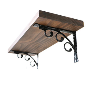 Support mural en métal en forme de L pour étagère flottante à 90 degrés, épaisseur 5 mm, pour étagères en bois - Vente en gros - Product Image 1