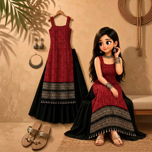 Chal de Chifón de Algodón Bordado Tradicional Musulmán para Mujer, Floral, Transpirable, Informal, para Uso Diario, Primavera Verano, India Pakistán - Product Image 1