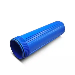 Prix d'usine Boîtier de filtre à eau bleu de 10 pouces pour purificateur pré RO