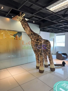 Girafe gonflable géante de 3 m de haut sur le thème de la jungle, du cinéma ou du zoo, pour la promotion et la décoration - Product Image 4