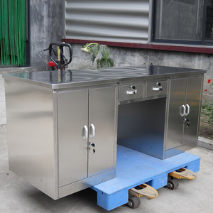 Stainless Steel Surgical Instrument Cart 1000x600x900mm 850x550x780mm 700x500x720mm Medical Hospital Trolley Durable Industrial - Product Image 2