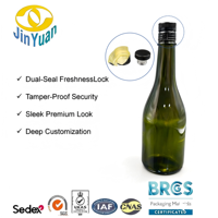 Cierres de Aluminio ROPP con Diseño Desgarrable, a Prueba de Manipulaciones, de Grado Alimenticio, para Botellas de Vino de 100 ml, para Sake, Soju y Vino de Frutas