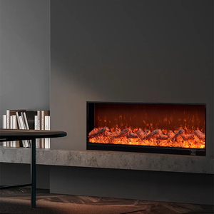 Caminetto Elettrico Personalizzato <span class=keywords><strong>in</strong></span> Stile Moderno Minimalista con Funzione di Riscaldamento, Colore della Fiamma Regolabile per Uso Domestico - Product Image 5