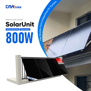 600 Watt 800 Watt 1000 Watt 1200 Watt Microinverter Solar System Balcony Photovoltaic