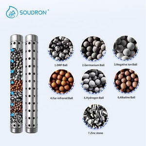 Alkaline Hydrogen nước dính Tourmaline Nano năng lượng pH 8-10 mức nước dính với các <span class=keywords><strong>ion</strong></span> âm, tourmaline , ORP, kiềm S - Product Image 3