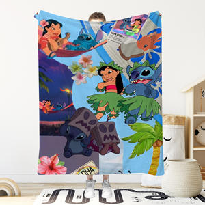 Dessin animé point fleur impression serviettes <span class=keywords><strong>de</strong></span> <span class=keywords><strong>bain</strong></span> sans sable séchage rapide enfant à capuche Poncho microfibre flanelle couverture <span class=keywords><strong>de</strong></span> couchage - Product Image 5