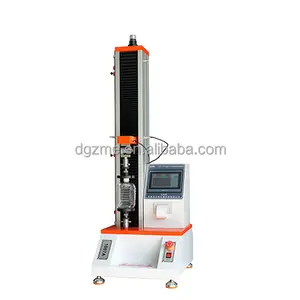 ASTMD2061 UTM Custom ized 2KN Materials Zug festigkeit tester Hersteller Reiß verschluss Tischplatte verwendet Zug prüfmaschine