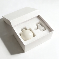 Diffuseur de parfum d'ambiance artisanal en porcelaine, motif floral, en céramique, pour huiles essentielles et aromathérapie