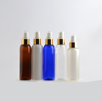 Emballage cosmétique, toner, parfum, vert, bleu, blanc, ambre, noir, 100, 150, 250, 500 ml, flacon pulvérisateur en plastique PET