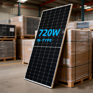 Panel Surya Bifasial Efisiensi Tinggi Tipe Shingled 1000w 700w 600w 500w Watt Tipe-P Tersedia di Stok AS - Product Image 1