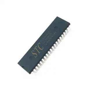 Shenzhen supplier STC12C5A60S2-35I-PDIP40 STC12C5A60S2 DIP-40 Multi-serial 8051 MCU