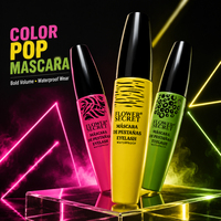 Mascara Waterproof Flower Secret Volume et Courbure, Anti-Bavures, Cils Épais – OEM/ODM Disponible, Distributeurs Recherchés