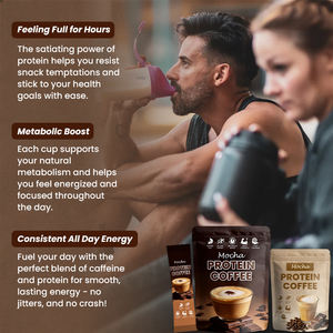 Protéine de lactosérum de marque privée, <span class=keywords><strong>poudre</strong></span> de protéines pour café glacé, boisson protéinée au café - Product Image 3