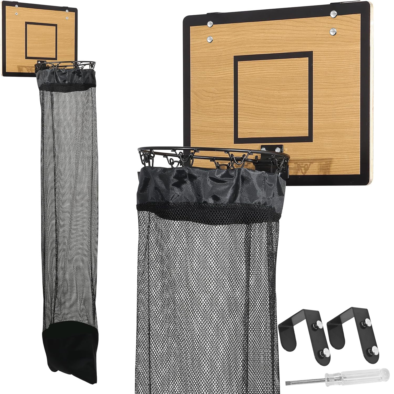 Wooden clothes rack