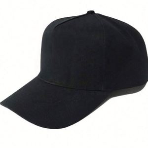 Custom Design 5 Panel a <b>Frame</b> Hats Flat Embroidery Fit Blank Black Wholesale Logo Men Sports Baseball Cap - Product Image 1
