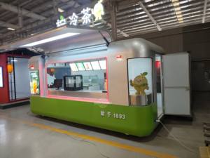 Kebab <b>BBQ</b> Food Trailer Mobile Kitchen French Fries Burger Pizza Food Truck with Griddle & Deep Fryer - Product Image 3