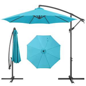 Venta caliente de la fábrica de peso ligero voladizo sombrilla de acero playa <span class=keywords><strong>Patio</strong></span> jardín Banana paraguas al aire libre - Product Image 5