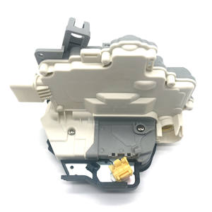 Serrure de porte centrale avant gauche Audi A6 C6 9 broches 4F1837015A pour le système de verrouillage centralisé - Product Image 4