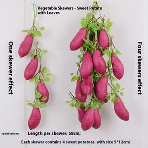 Modèle de plante végétale à haute simulation fausses cordes suspendues d'arachide de maïs de pomme de terre pour fleurs et plantes décoratives de cour de ferme - Product Image 4