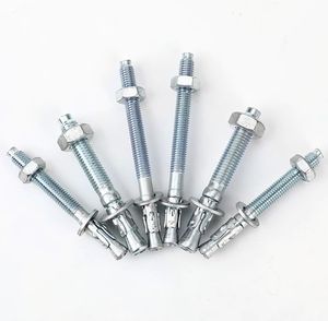 Düşük fiyata yüksek kaliteli beyaz çinko kaplama çelik takoz ankrajı kalite genişleme vidası - Product Image 6