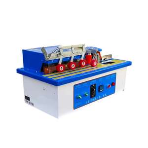 آلة ربط حافة صغيرة لأعمال النجارة من الفينيكا مع ملمع تشذيب مناسب للألواح الخشبية - Product Image 4