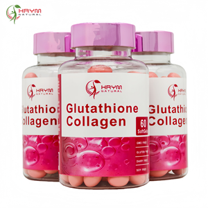 Marque privée, vente chaude, pilule de 1200 mg, gélule molle, ultra blanchissant pour la peau, glutathion liposomal, super L-glutathion, gélule molle - Product Image 1