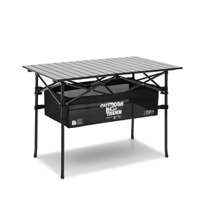 Table d'extérieur pliable en aluminium 24x16 pouces avec sac de rangement pour le camping et la cour - Product Image 1