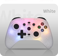 Poignées de manette de jeu sans fil légères RVB populaires pour téléphone portable/commutateur/ordinateur PC