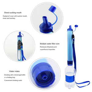 GANYU - Filtro de <span class=keywords><strong>Agua</strong></span> Personal Ligero de 1000L, Mini Pajita UF para Camping, 0.01 Micras, PVC+Plástico, Kit de Supervivencia al Aire Libre, <span class=keywords><strong>Agua</strong></span> de Emergencia - Product Image 5