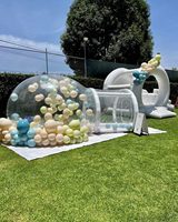 Populaire Gonflable Transparent Gonflable Bulles Maison Enfants Gonflable Bulle Tente Ballon Dôme Bulle Rebond Maison Camping Tente