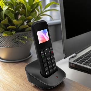 Teléfono Inalámbrico Digital para el Hogar JIMI WP655, Tarjeta SIM Fija 2G/3G/4G, Batería de 1000 mAh, WIFI+BT+<span class=keywords><strong>FM</strong></span> - Product Image 1
