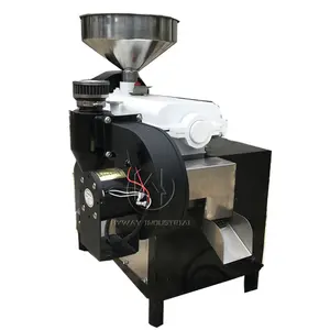 2023 뜨거운 판매 최고의 품질 HW-50kg/h 건조 원시 커피 콩 셸러 결합 단위 커피 콩 huller 기계-palinialves