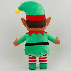 Santa Xmas Inflatable <strong>Elf</strong> Mascot <strong>Costume</strong> for Events Rental 2.2m 2.6m Inflatable <strong>Elf</strong> Christmas Mascot <strong>Costumes</strong> Clothing Sale - Product Image 3