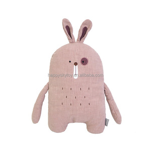 Novità Unisex Baby Sleeping Toy lino farcito bradipo pinguino <span class=keywords><strong>gufo</strong></span> di coniglio con ripieno di cotone PP - Product Image 5