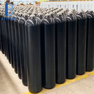 Customized Seamless Steel 40L 50L Liquid Nitrogen oxygen Co2 Argon Gas Cylinder with valve