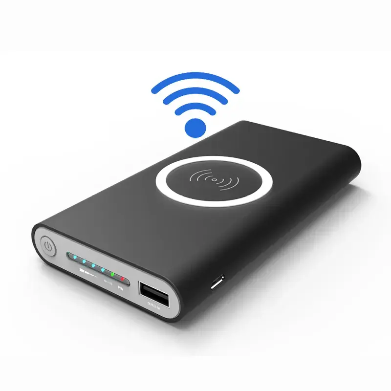 Wireless Power Bank for Samsung Fast Charging 20000mAh Portable LED Display External Battery Pack Qi Wireless Charger Powerbank