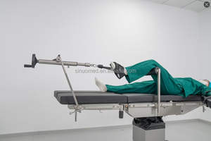 Système de traction de la cheville chirurgical réglable pour table d'opération avec dispositif de soutien de la cheville et cadre de traction du pied - Product Image 3